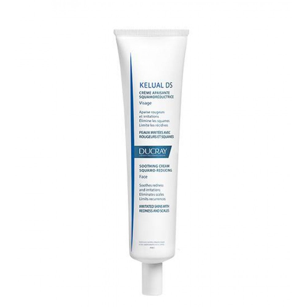 Ducray Creme Calmante Queratorredutor Kelual DS, acalma a irritação e limita as recidivas 40 ml