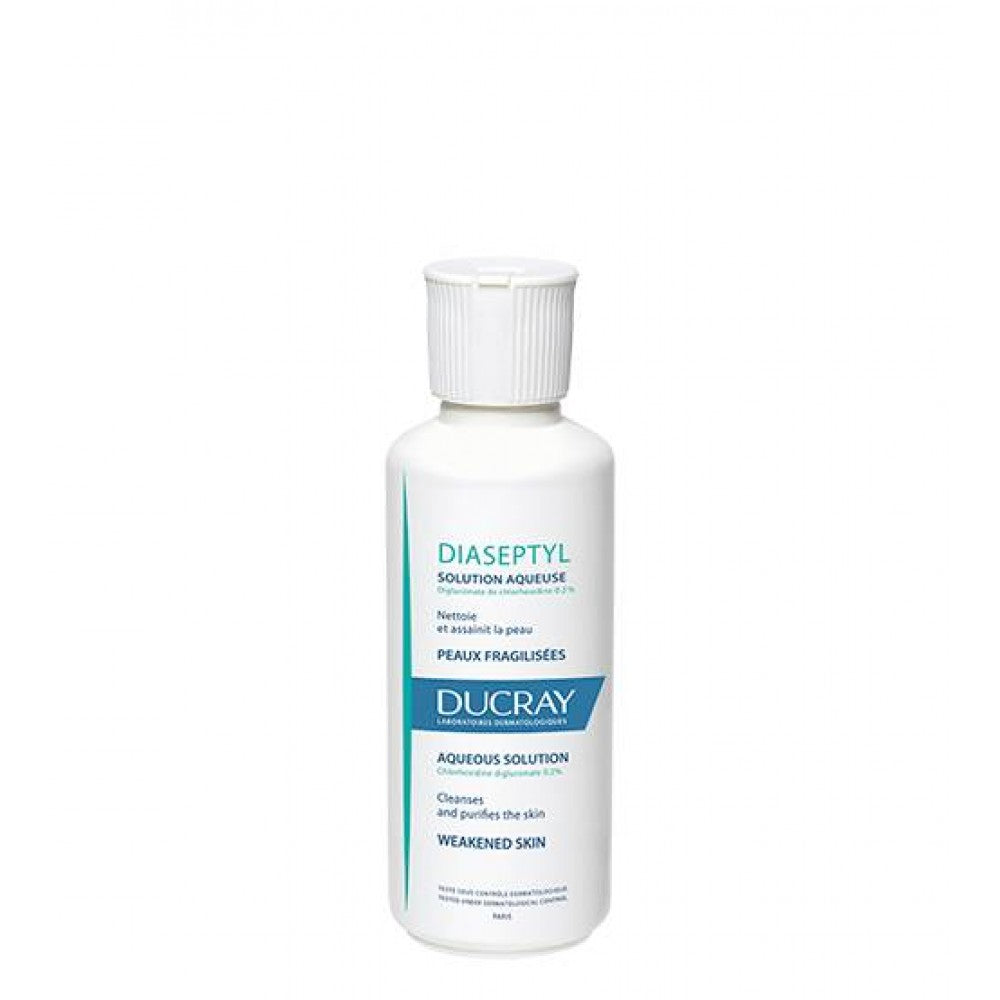 Ducray Solução Aquosa Diaseptyl, limpa e purifica a pele 125 ml