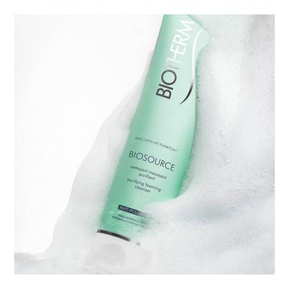 Biotherm Biosource Mousse Limpeza Peles Normais e Mistas 150ml
