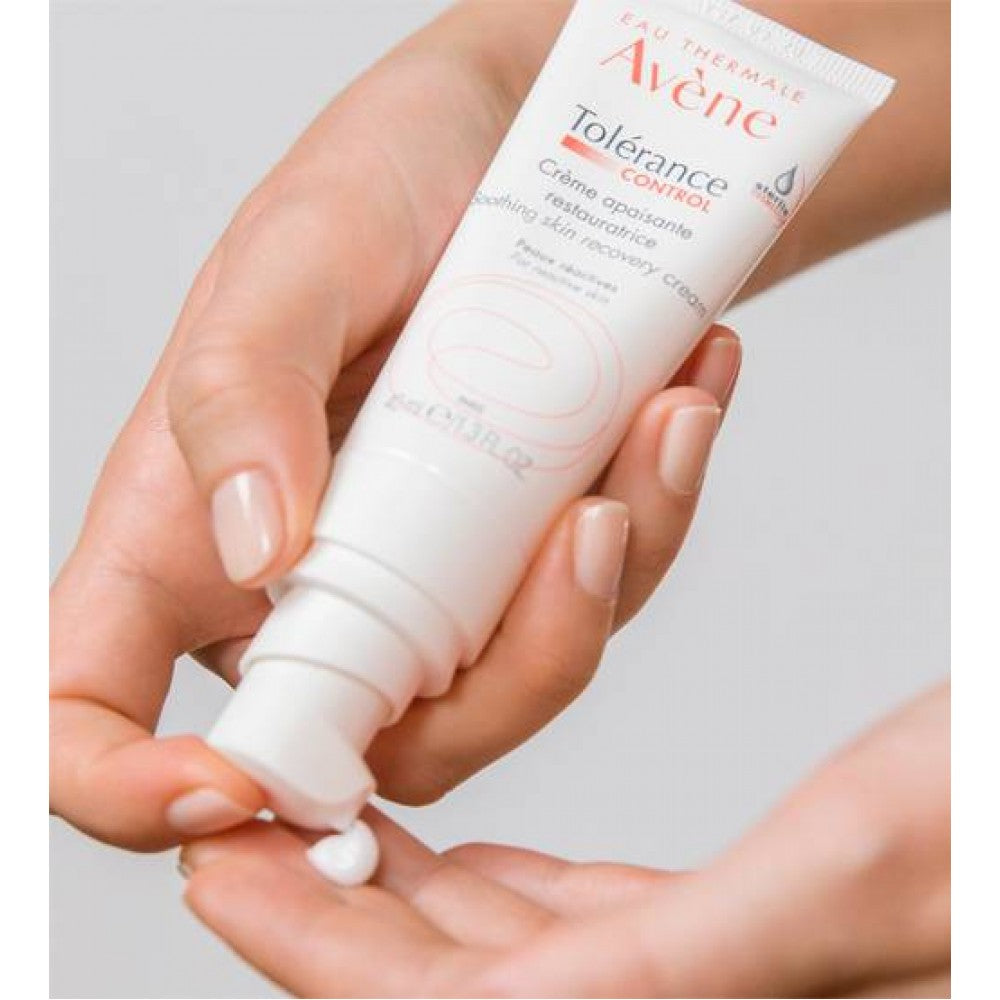 Avène Creme Reparador Suavizante Tolérance CONTROL, pele sensível reativa normal a mista 40 ml