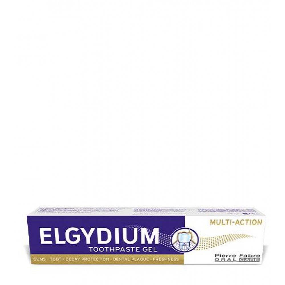 Elgydium Multi-Action Gel Dentífrico Ação Completa 75ml