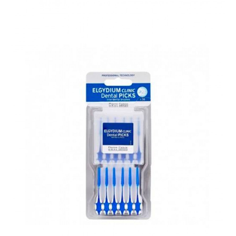 Elgydium Clinic Dental Picks Palitos Limpeza Interdental 36 unidades