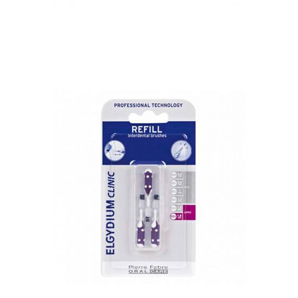 Elgydium Clinic Recarga para Escovilhão Interdental Roxo (ISO 5) 3 unidades