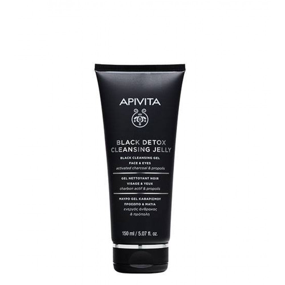 Apivita Gel de Limpeza Preto - Rosto & Olhos 150ml