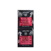 Apivita Express Beauty Máscara Facial Iluminadora & Revitalizante de Romã 2x8ml
