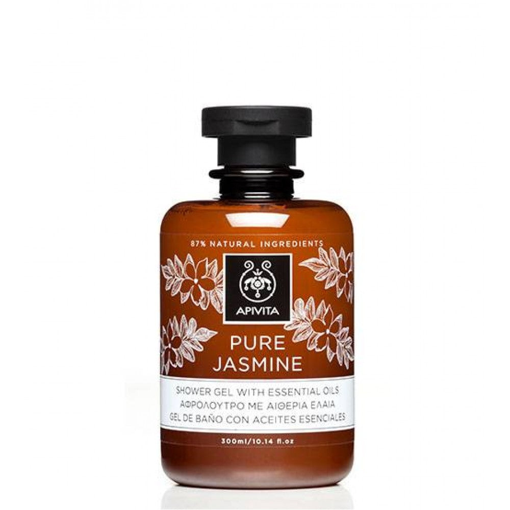 Apivita Pure Jasmine Gel Banho Com Óleos Essenciais 250ml