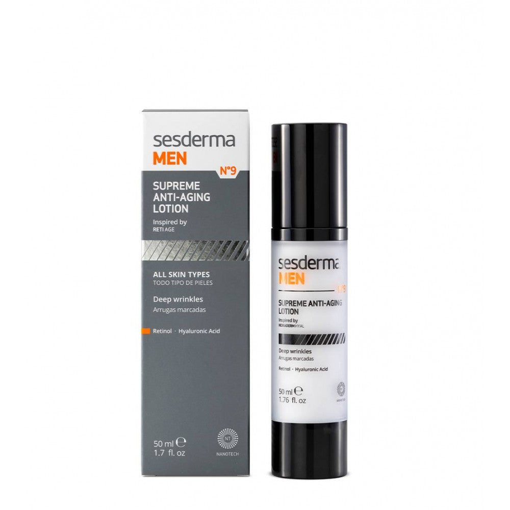 Sesderma Men Nº9 Loção Facial Antienvelhecimento 50ml