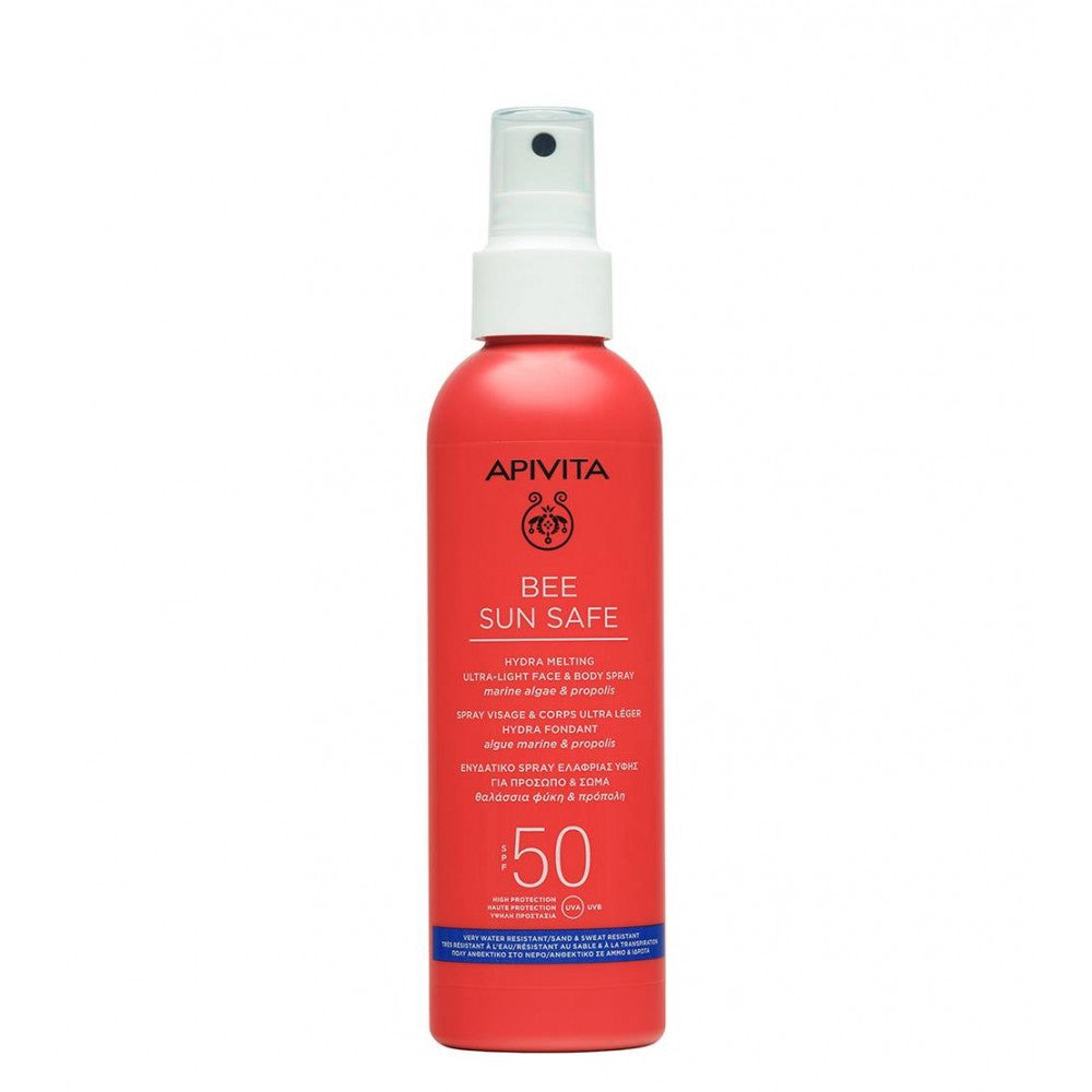 Apivita Bee Sun Safe Spray Rosto e Corpo SPF50 200ml