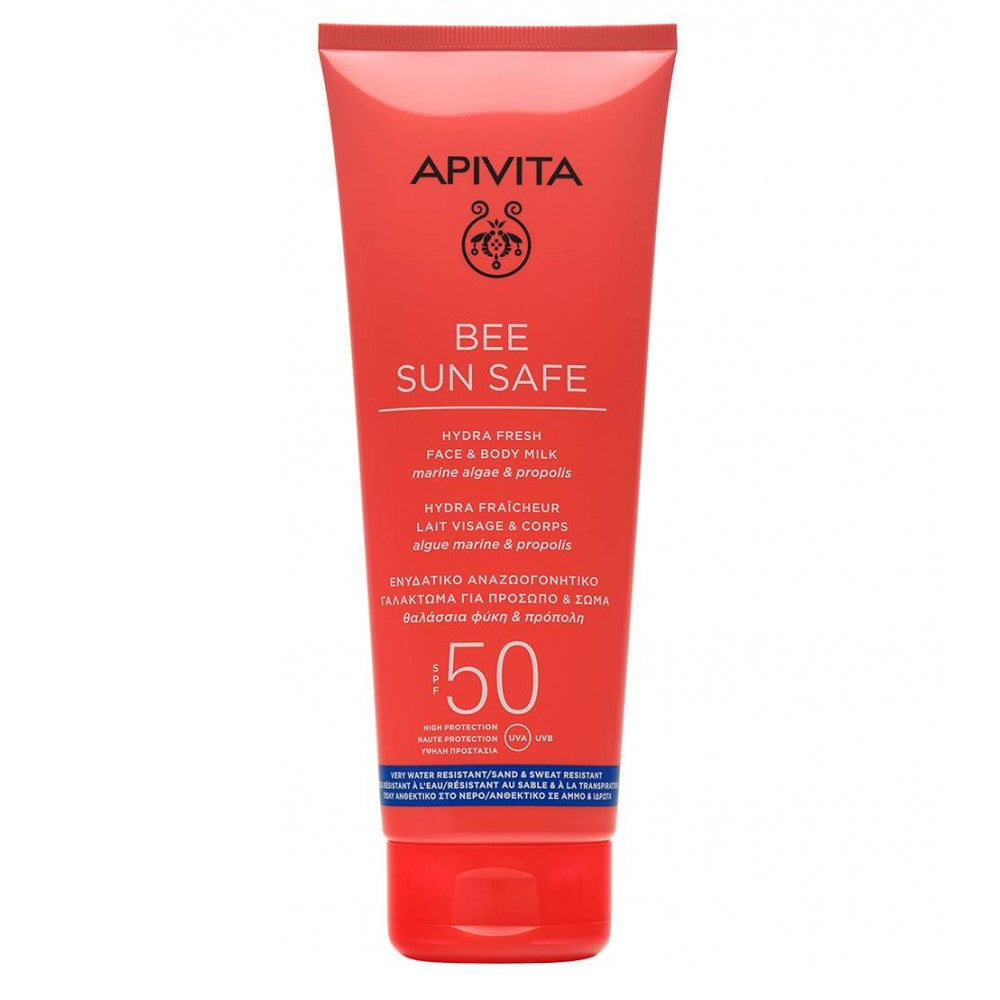 Apivita Bee Sun Safe Leite Rosto e Corpo SPF50 200ml