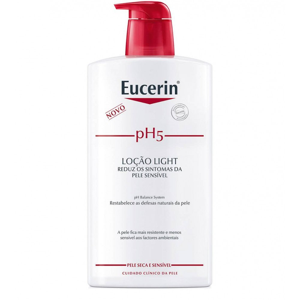 Eucerin pH5 Loção Light Dry Sensitive Skin 1000ml