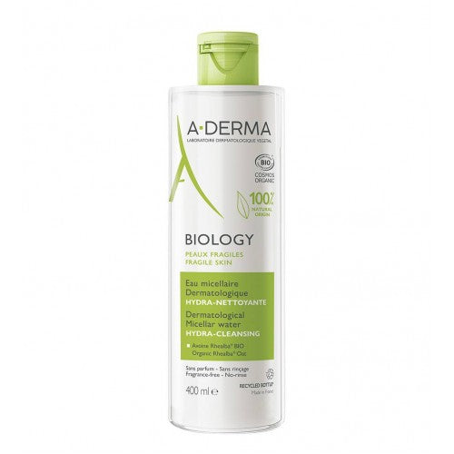 A-Derma Biology Água Micelar Hidra Limpeza 400ml