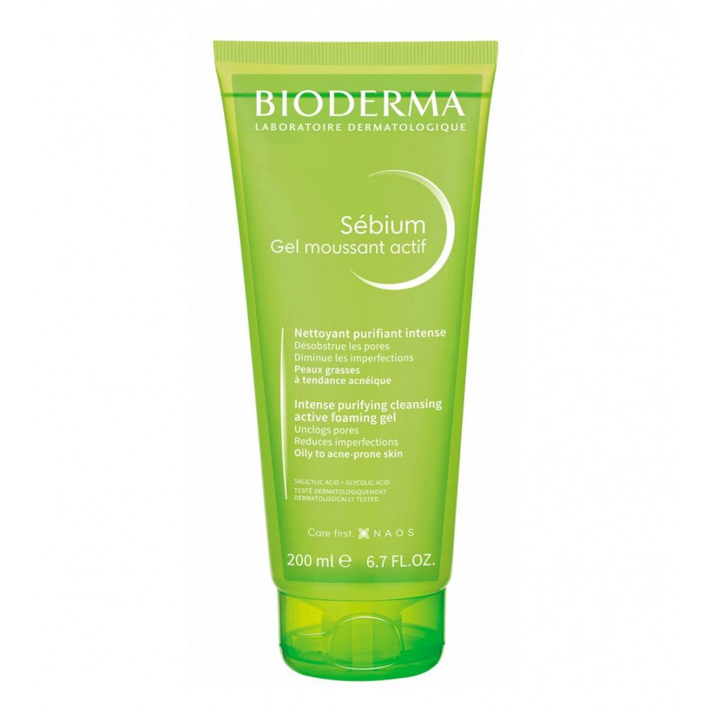 Bioderma Sébium Gel Moussant Actif 200ml