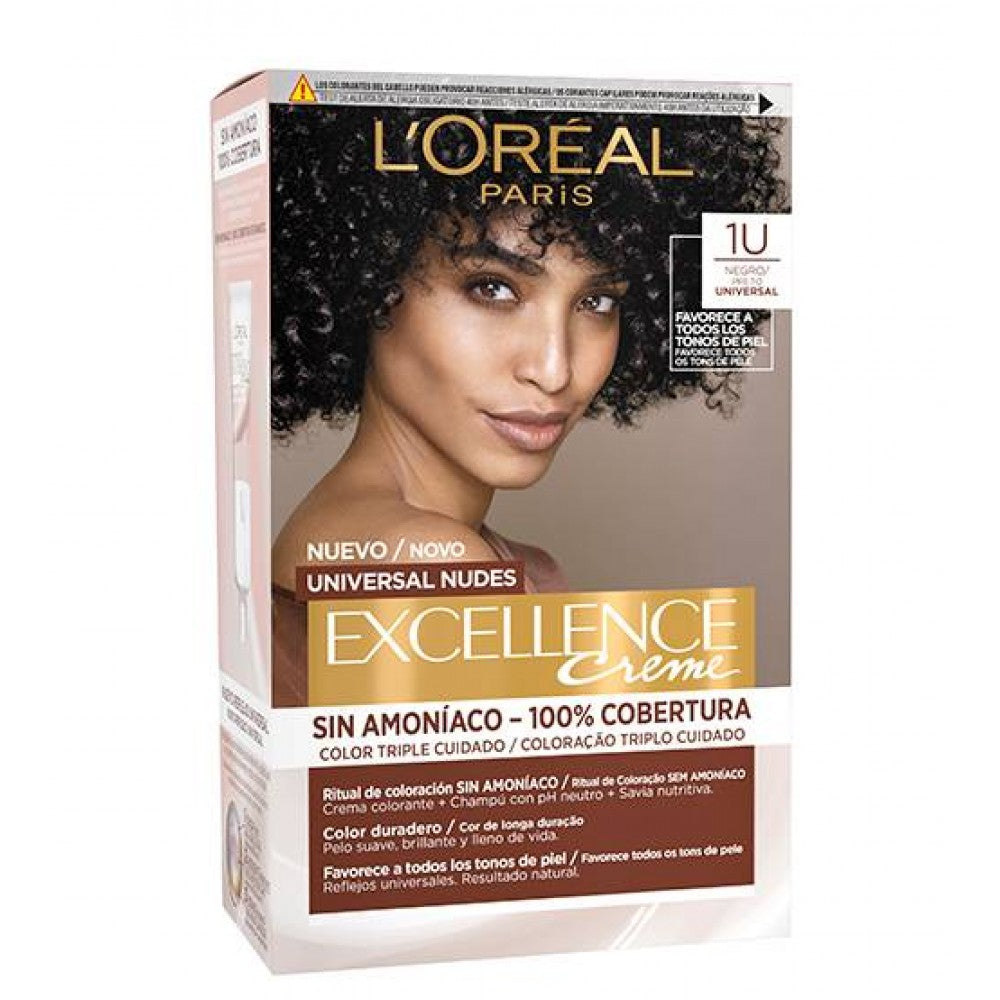 L'Oréal Excellence Creme Nude Preto 1U