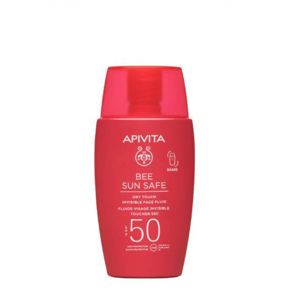 Apivita Bee Sun Safe Dry Touch Invisible Face Fluid SPF50 50ml