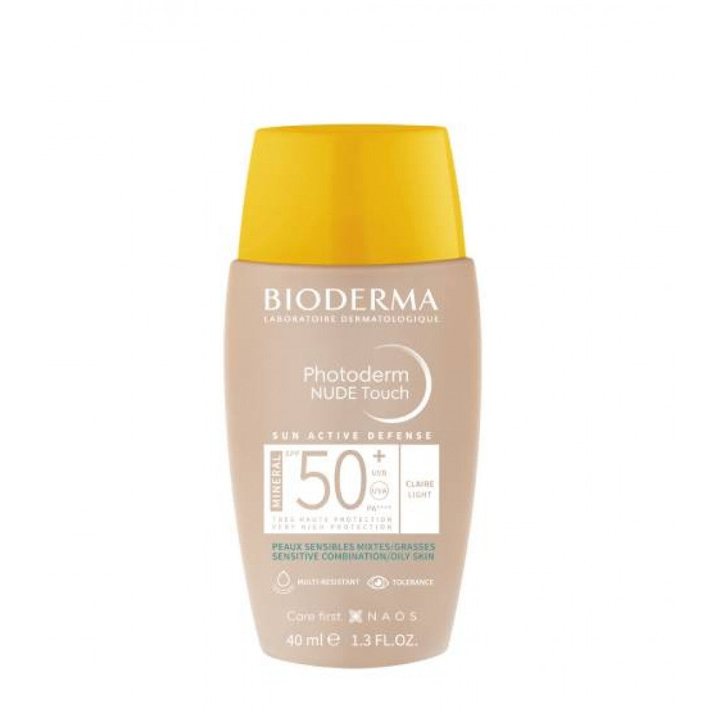 Bioderma Photoderm Nude Touch Claro SPF50+ 40ml