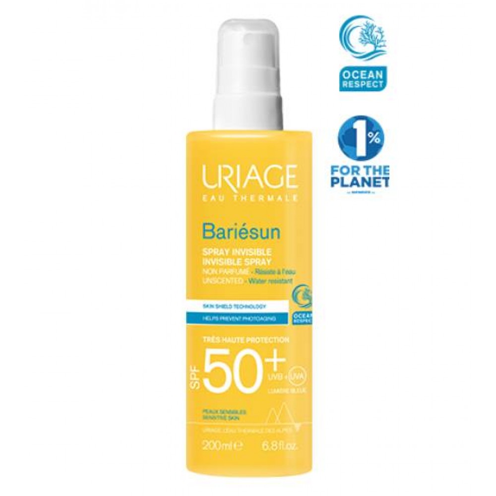 Uriage Bariésun SPF50+ Spray Invisível Sem Perfume 200ml