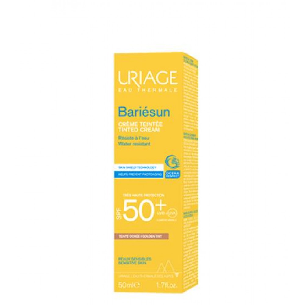 Uriage Bariésun SPF50+ Creme Com Cor Dourado 50ml