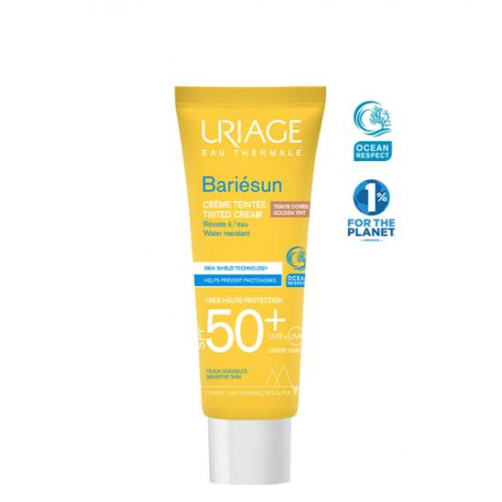Uriage Bariésun SPF50+ Creme Com Cor Dourado 50ml