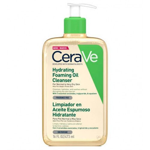 CeraVe Óleo-Espuma De Limpeza Hidratante 473ml
