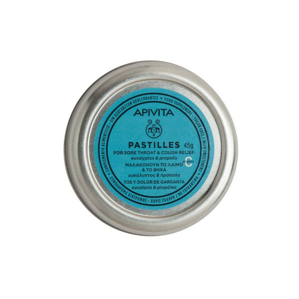 Apivita Pastilhas Eucalipto & Própolis 45g