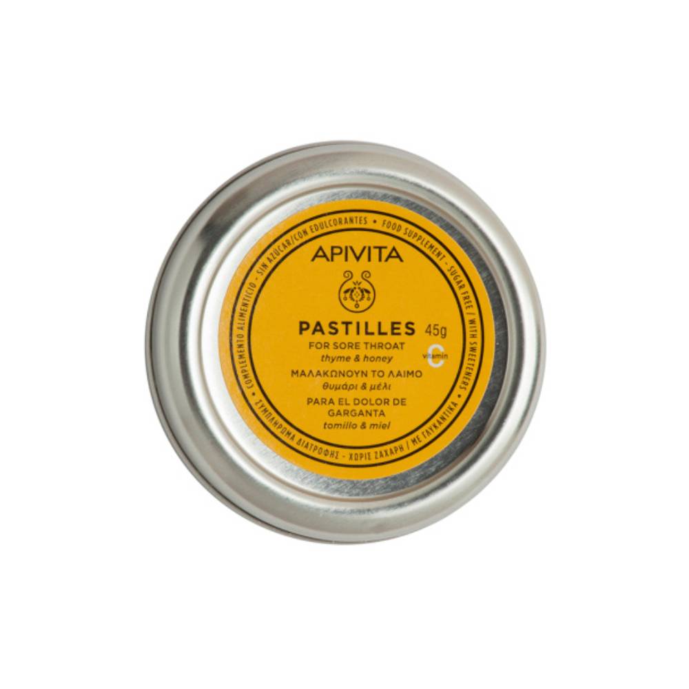 Apivita Pastilhas Tomilho & Mel 45g