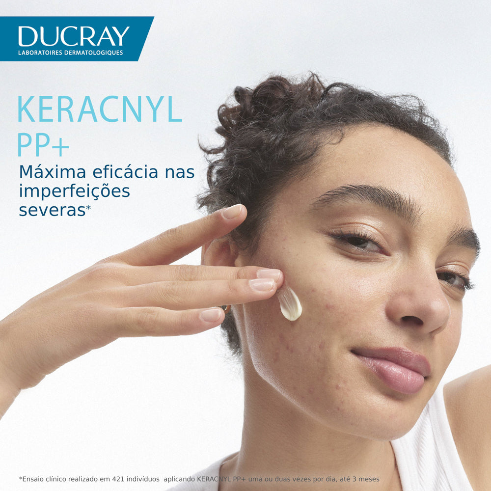 Ducray Keracnyl PP+ Creme Anti-Imperfeições Pele Oleosa 30ml