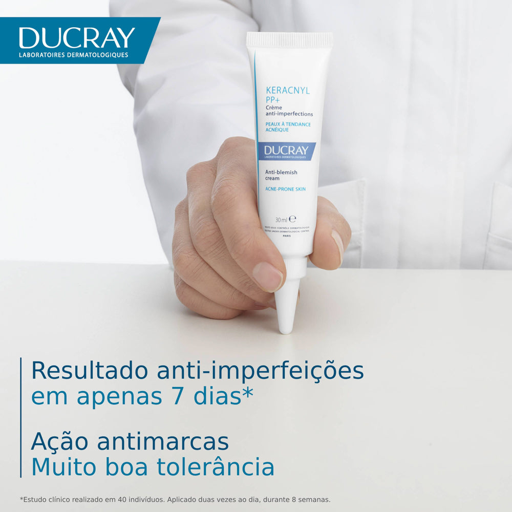 Ducray Keracnyl PP+ Creme Anti-Imperfeições Pele Oleosa 30ml