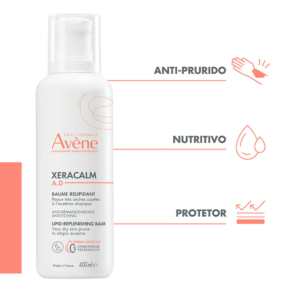 Avène XeraCalm A.D Bálsamo Pele Atópica Muito Seca 400ml