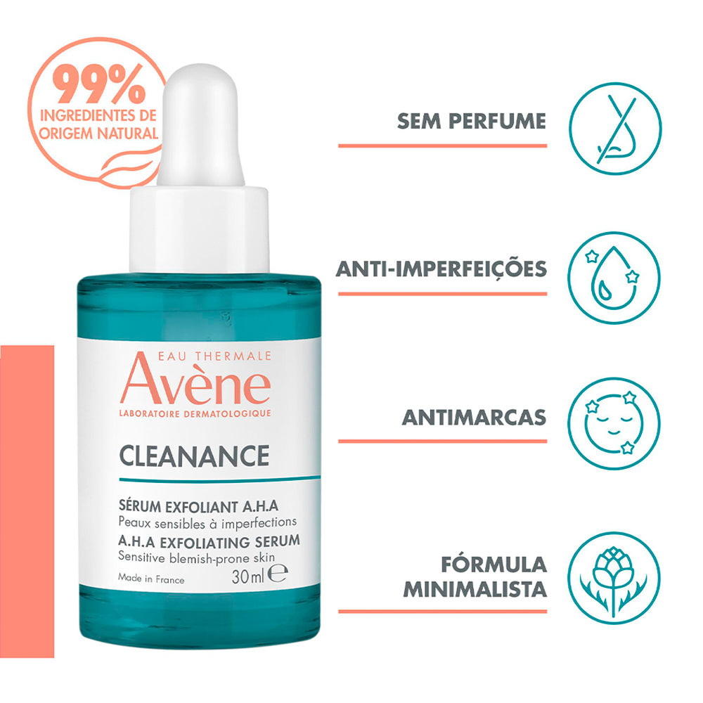 Avène Cleanance Sérum Esfoliante A.H.A. 30ml
