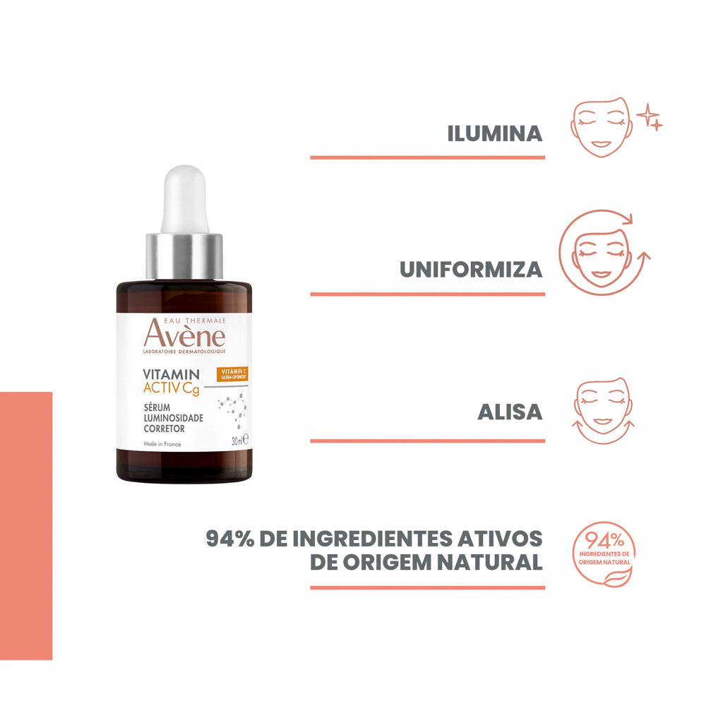 Avène Vitamin Activ Cg Sérum Corretor de Luminosidade 30ml