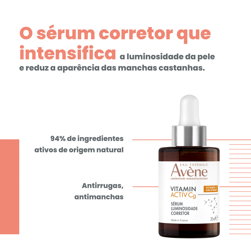 Avène Vitamin Activ Cg Sérum Corretor de Luminosidade 30ml