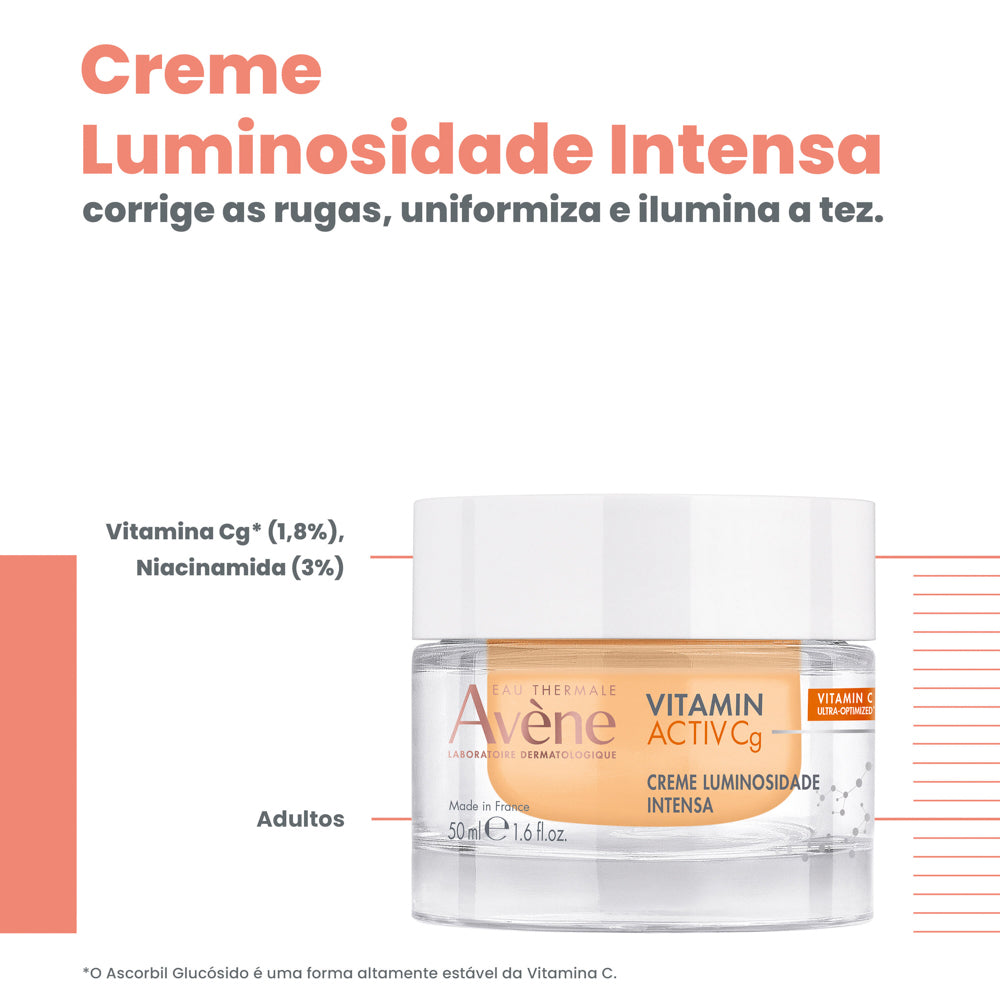 Avène Vitamin Activ Cg Creme de Luminosidade 50ml