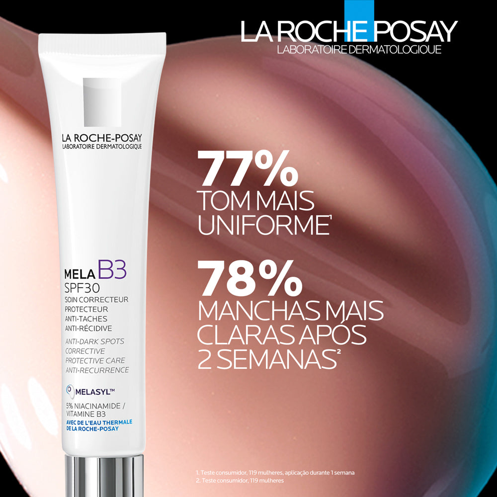 La Roche-Posay Mela B3 SPF30 Tratamento Antimachas 40ml