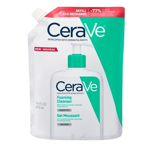 CeraVe Gel Espuma de Limpeza Recarga 473ml