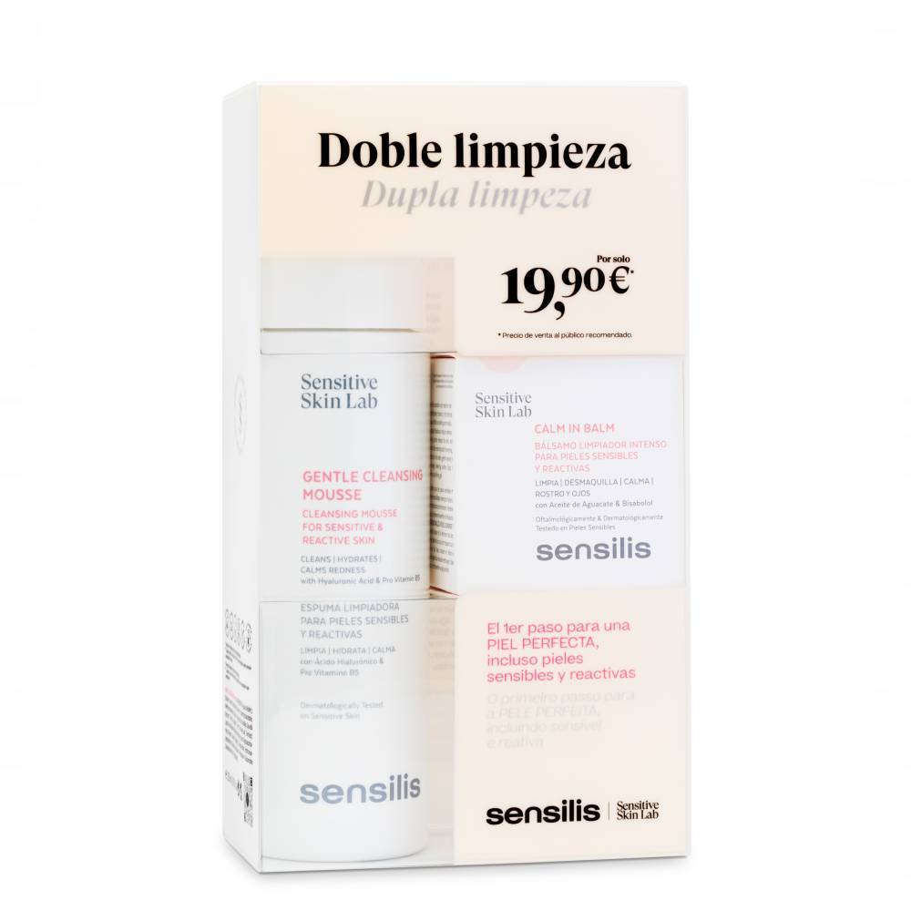 Sensilis Pack Gentle Cleansing Mousse 200ml + Calm In Balm 25ml