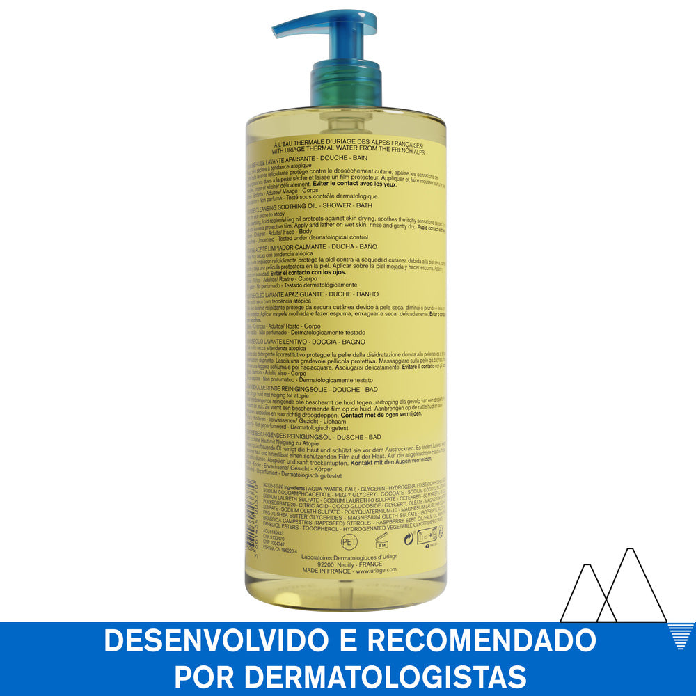Uriage Xémose Óleo Lavante Apaziguante 1000ml
