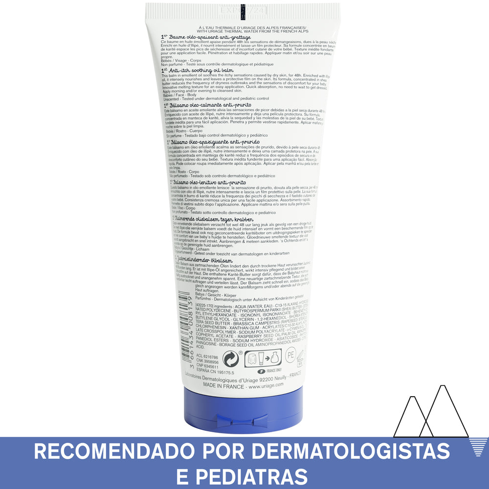 Uriage 1º Bálsamo-Óleo Apaziguante Anti-Prurido 200ml