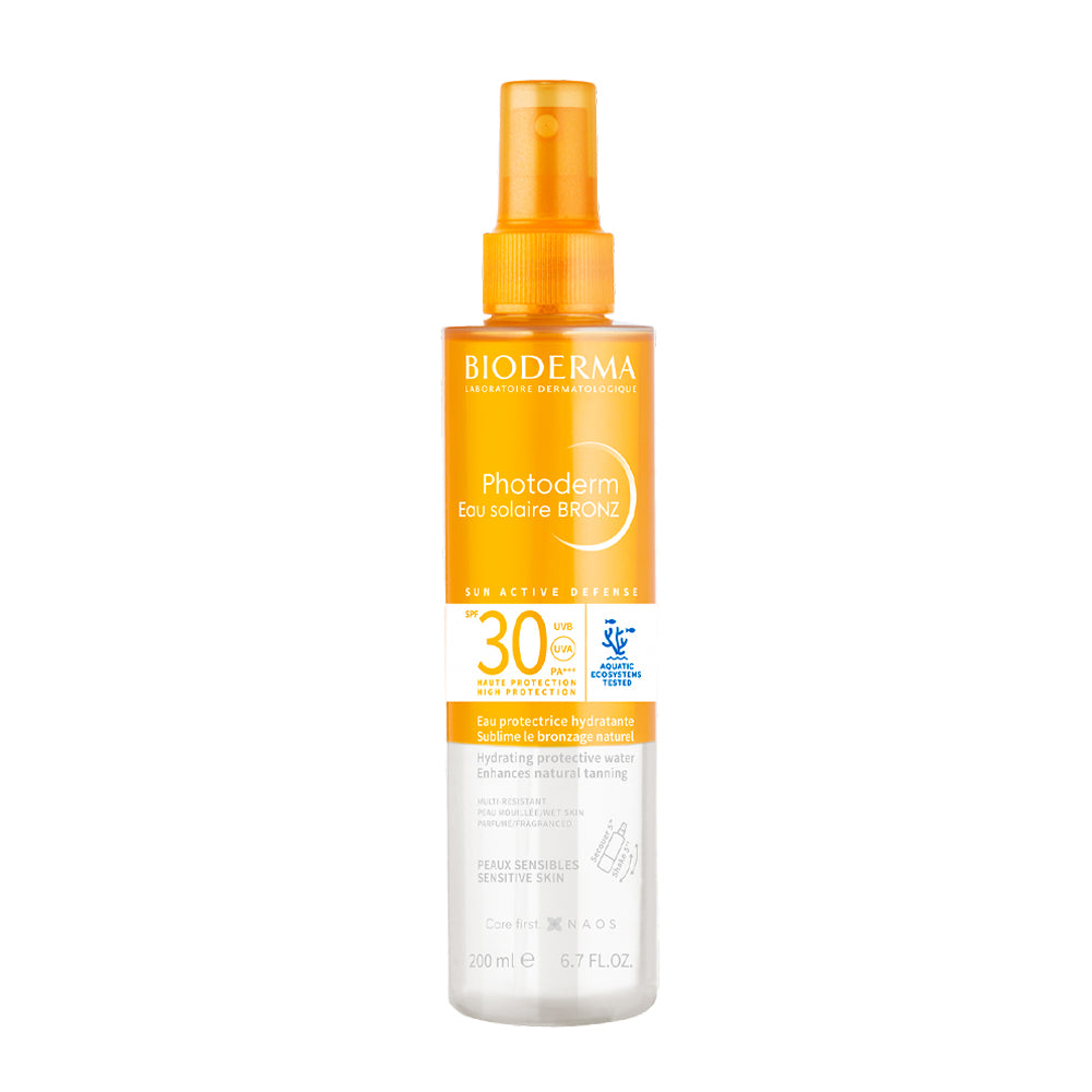 Bioderma Photoderm Eau Solaire Bronz SPF30 Água Solar Protetora 200ml