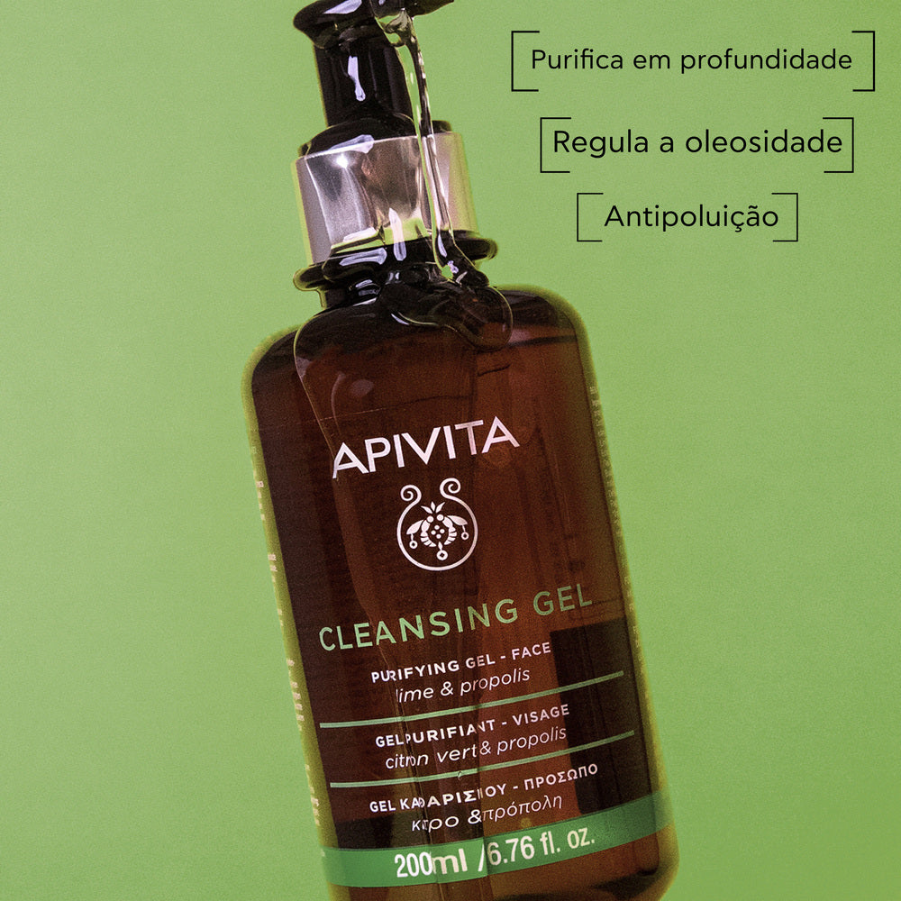 Apivita Gel Purificante de Limpeza - Rosto 200ml