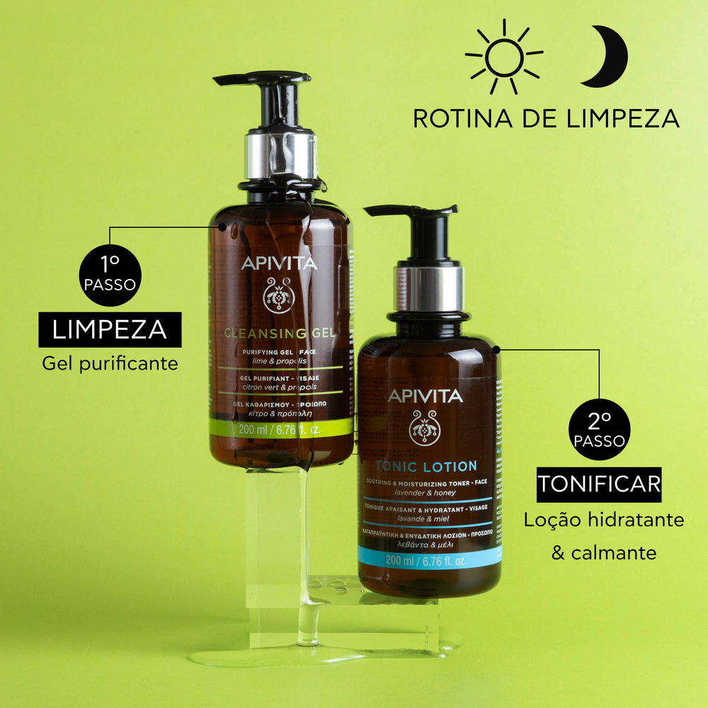 Apivita Gel Purificante de Limpeza - Rosto 200ml