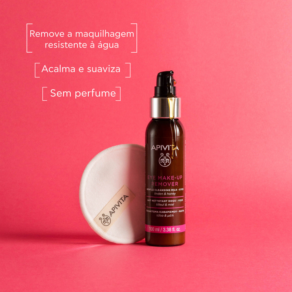 Apivita Leite Desmaquilhante Suave - Olhos 100ml