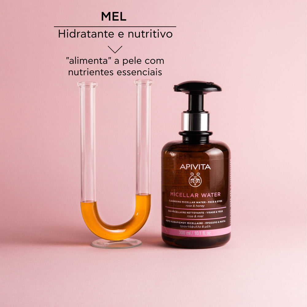 Apivita Água Micelar de Limpeza - Rosto & Olhos 300ml