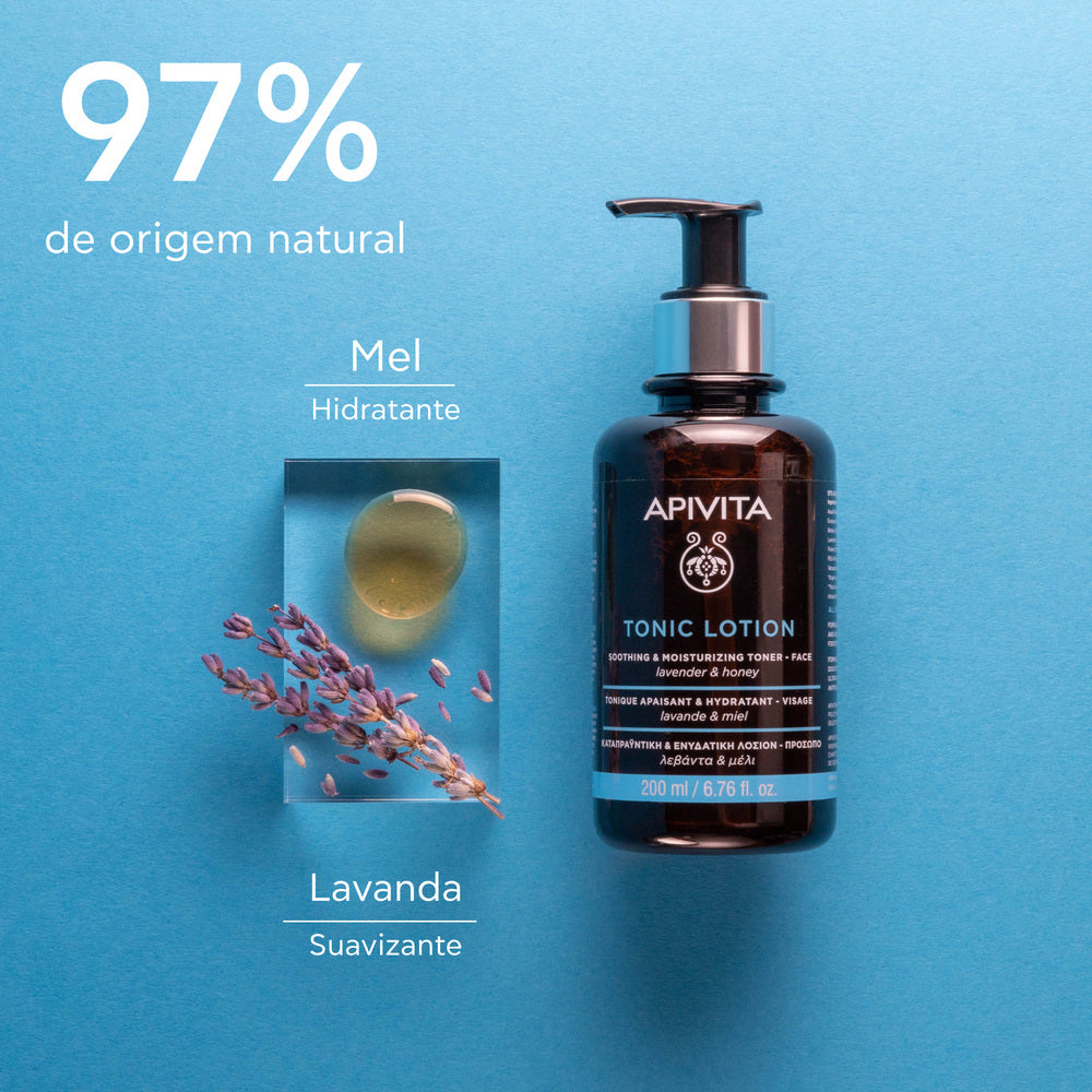 Apivita Loção Tónica Calmante & Hidratante - Rosto 200ml