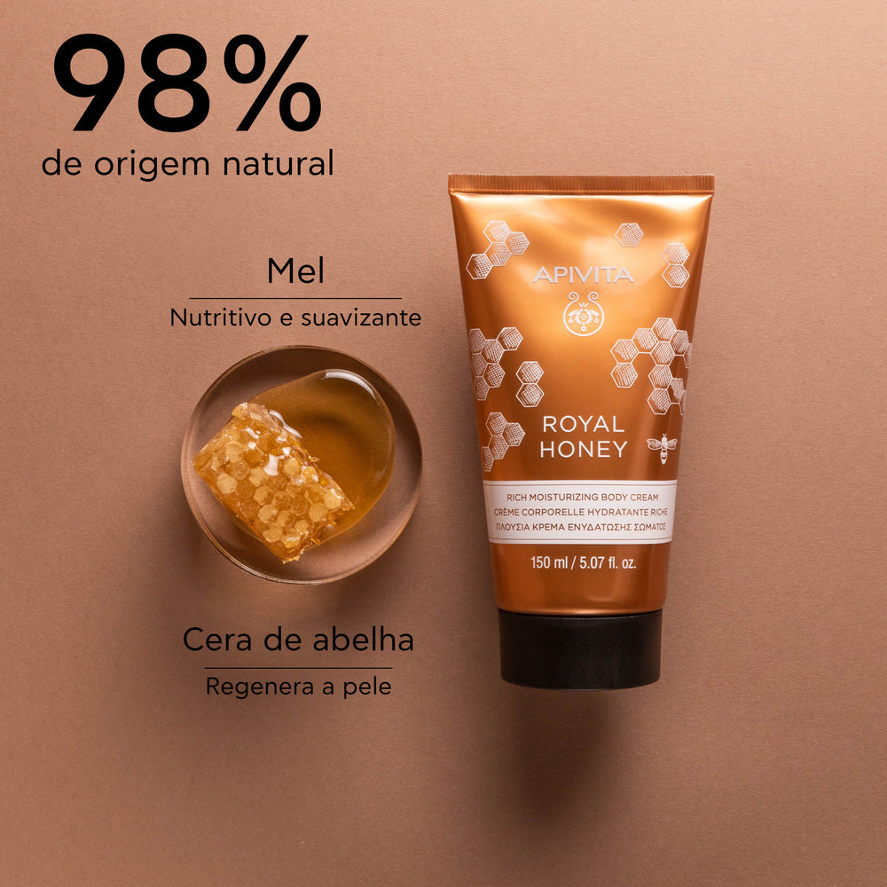 Apivita Royal Honey Creme Hidrante Corporal 150ml