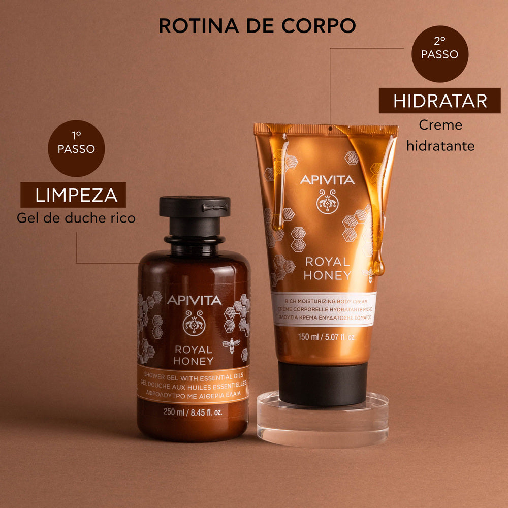 Apivita Royal Honey Creme Hidrante Corporal 150ml