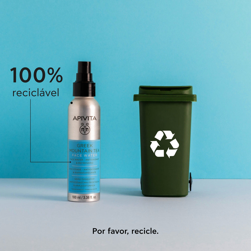 Apivita Greek Mountain Tea Água de Rosto 100ml