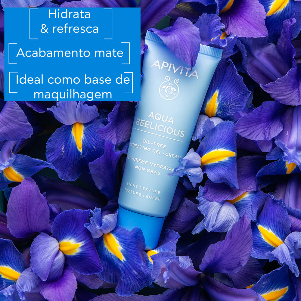 Apivita Aqua Beelicous Gel-Creme Hidratante Oil-Free Textura Ligeira 40ml