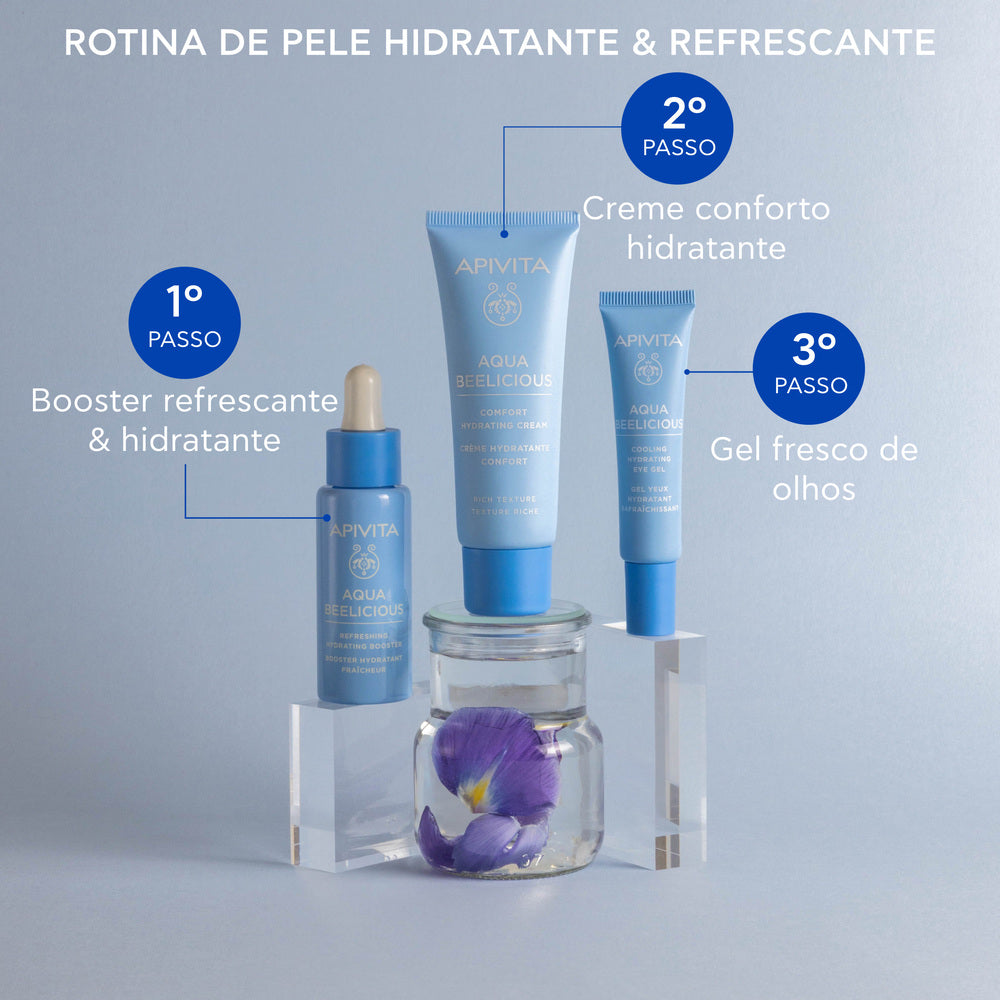 Apivita Aqua Beelicious Creme Conforto Hidratante Textura Rica 40ml