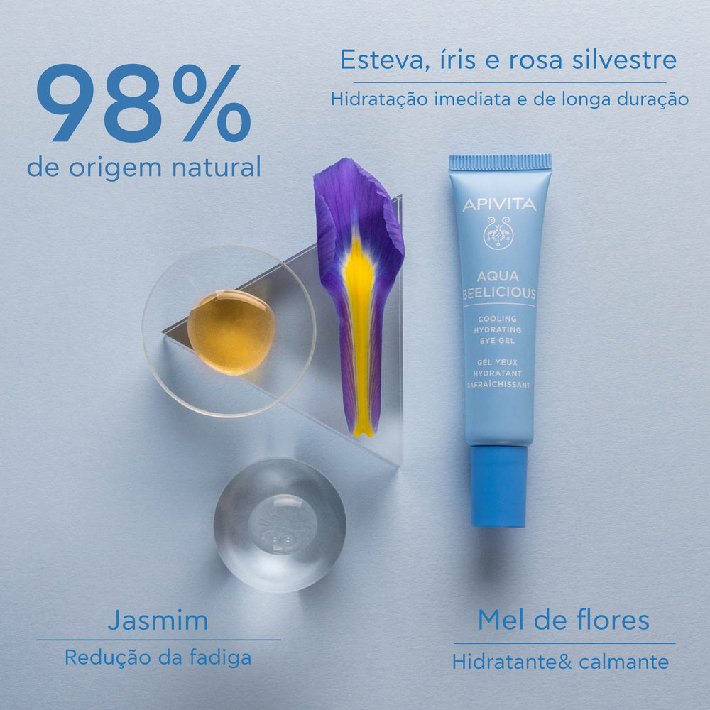 Apivita Aqua Beelicious Gel de Olhos Hidratante Refrescante 15ml