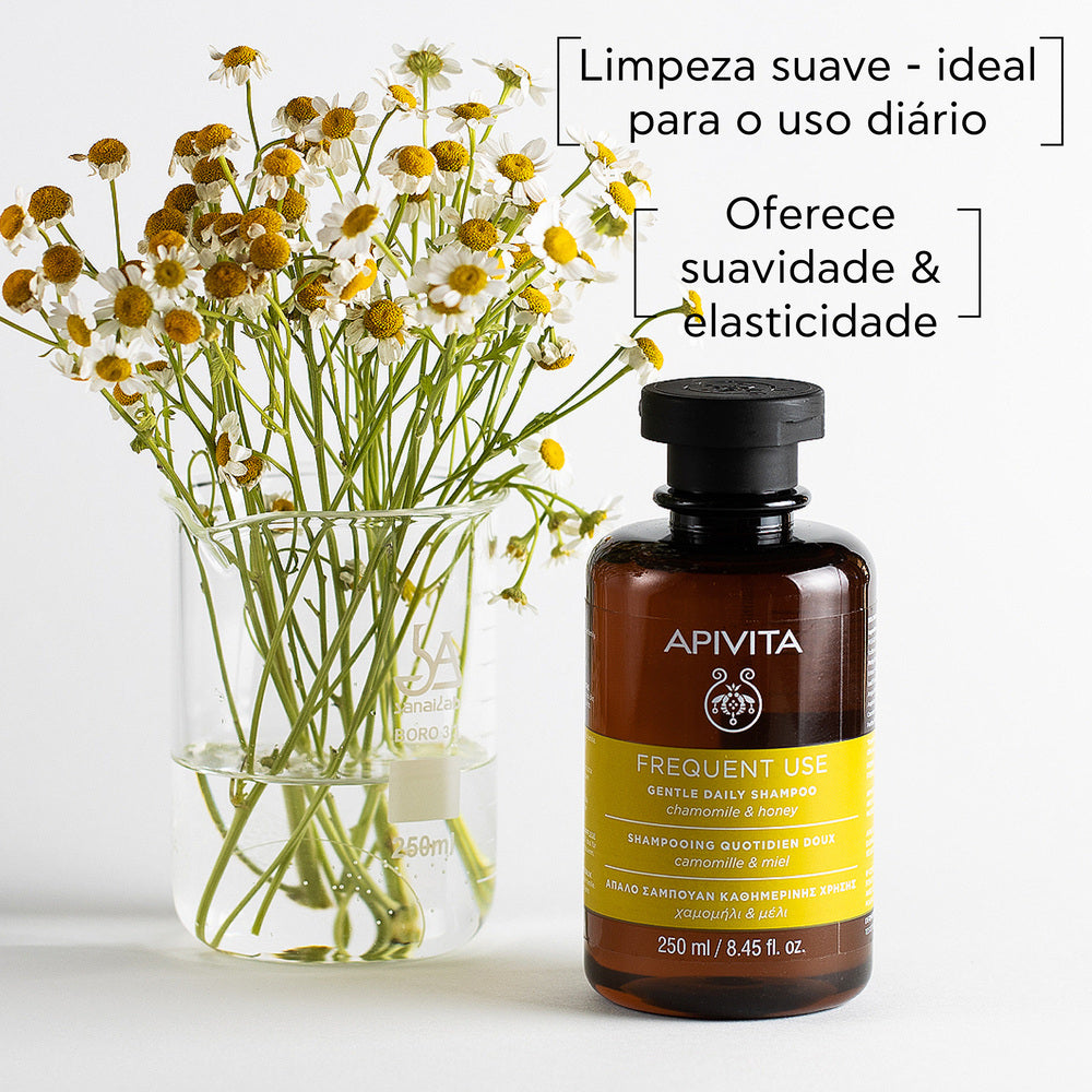Apivita Shampoo Suave Uso Frequente 250ml